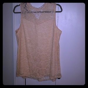 Lace Sleeveless Top